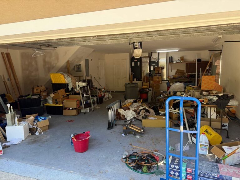 Junk Removal from Garages and commercial spaces
